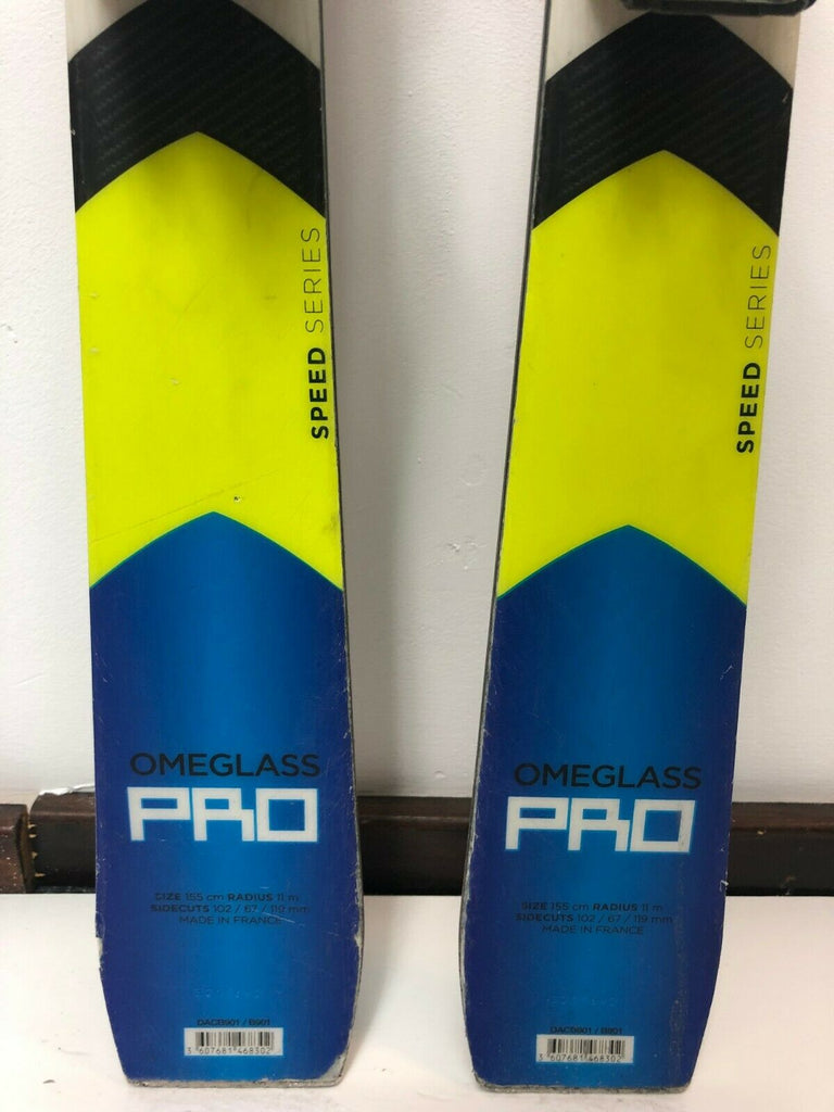 Dynastar Omeglass Pro 155 cm Ski + Look NX12 Bindings Winter Sport