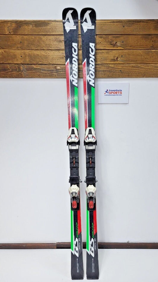 Nordica Dobermann GS World Cup 177 cm Ski + Marker 12 Bindings Sport Winter Fun