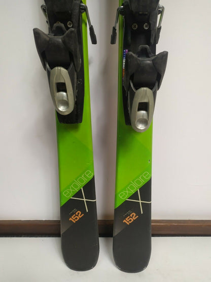 Elan Explore X 152 cm Ski + Elan ESP 7.5 Bindungen Wintersport Outdoor