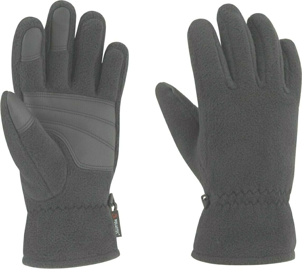 Icepeak Sylvester Black Warm Fleece Ski Snowboard Winter Sports Gloves