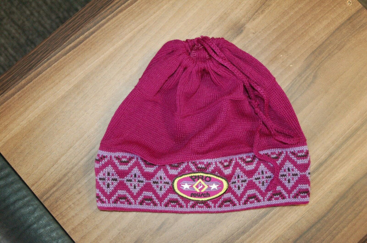 Reusch Einzigartige, seltene 2-in-1-Mütze und Stirnband, Sport, Winter, Ski, warm, bequem, NEU