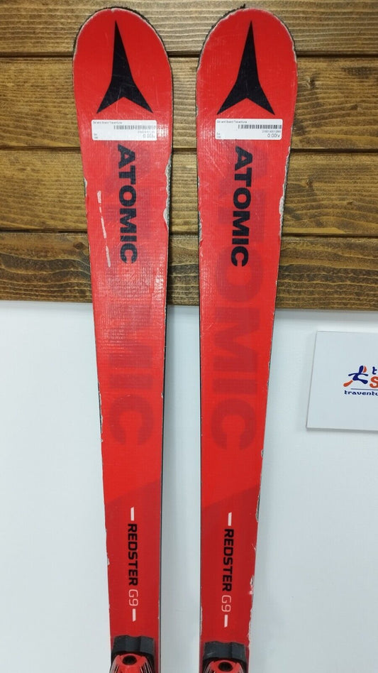 Atomic Redster G9 166 cm Ski + Atomic 12 Bindungen Winter Fun Snow FIS Slope