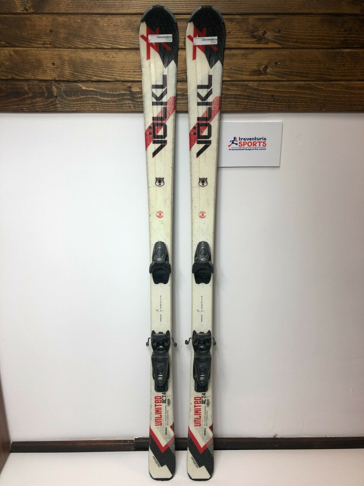 Sci Volkl Unlimited AC 7.4 163 cm + attacchi Look 7 Fun Snow Sport invernali Pista