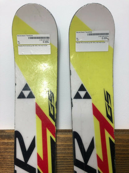 Fischer RC4 GS Weltcup 195 cm + NEUE Salomon 10 Bindungen Winter Sport CBS