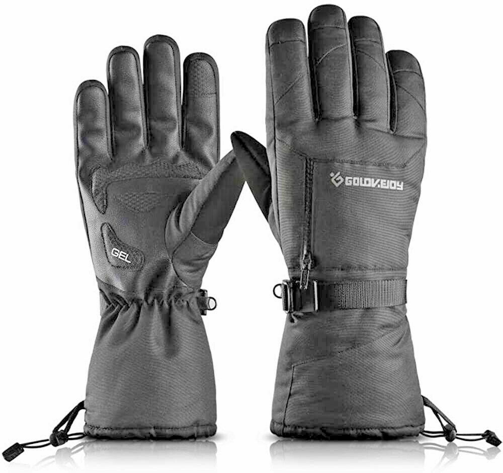 golovejoy handschuhe GOLOV.EJOY Ski Snowboard Winter Sports Outdoor Comfortable Waterproof Gloves L / Black