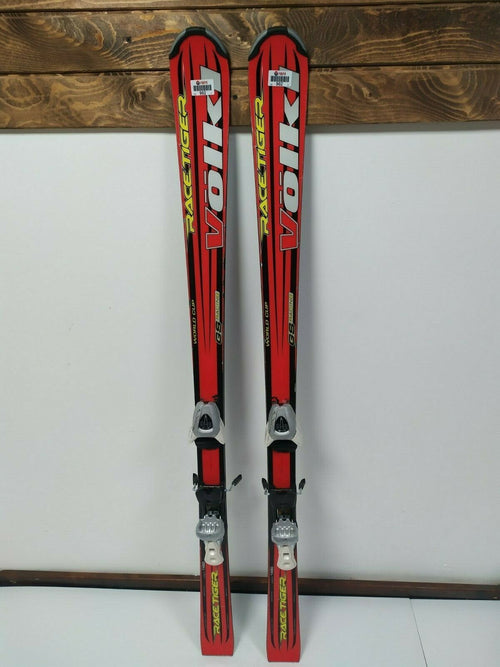 Volkl Racetiger WC GS Racing 149 cm Ski + Salomon L 39 Bindings