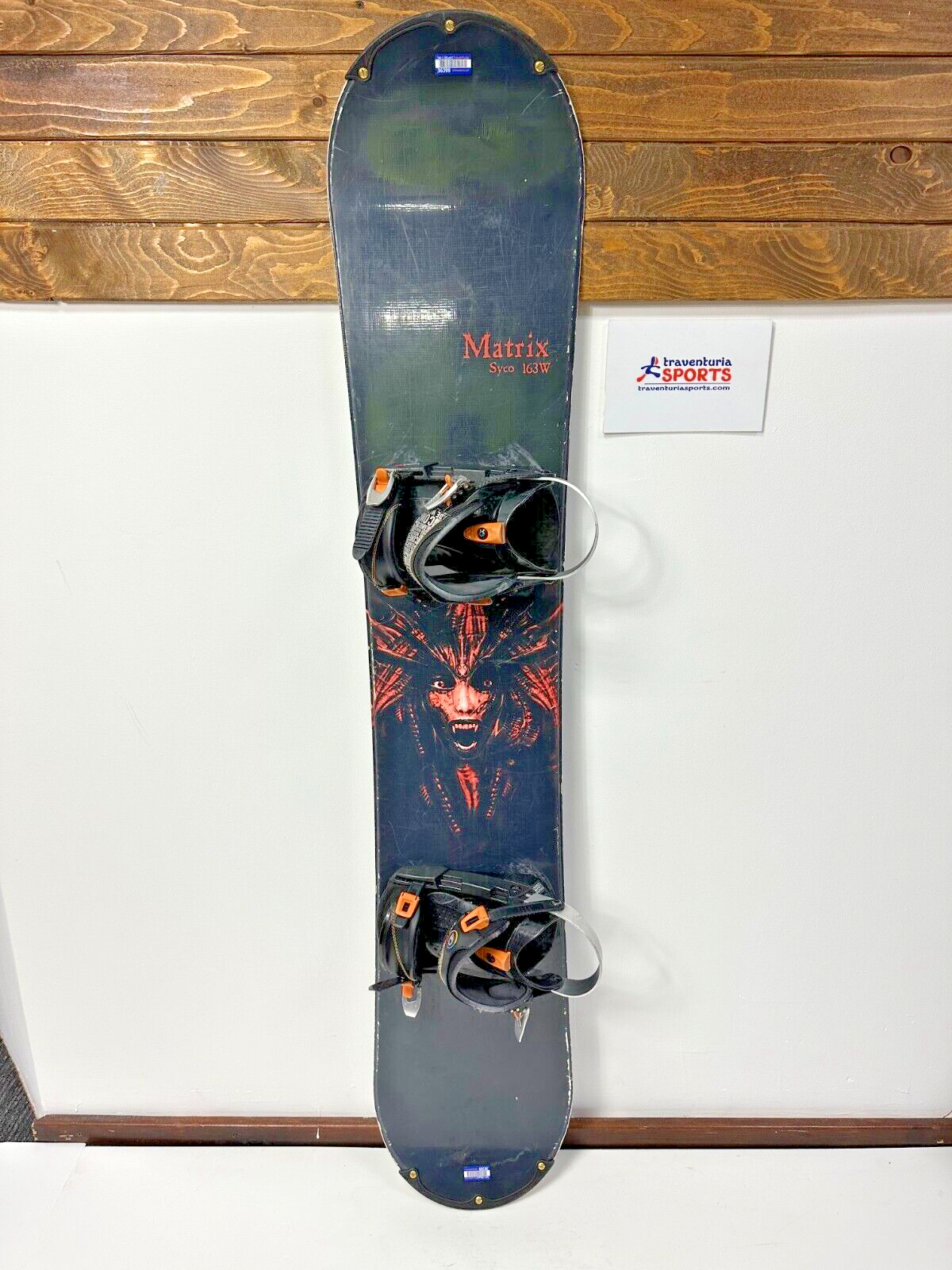 Snowboard Matrix Syco 163W cm + attacchi HEAD Rental L Winter Snow Adventure