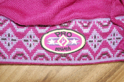 Reusch Einzigartige, seltene 2-in-1-Mütze und Stirnband, Sport, Winter, Ski, warm, bequem, NEU