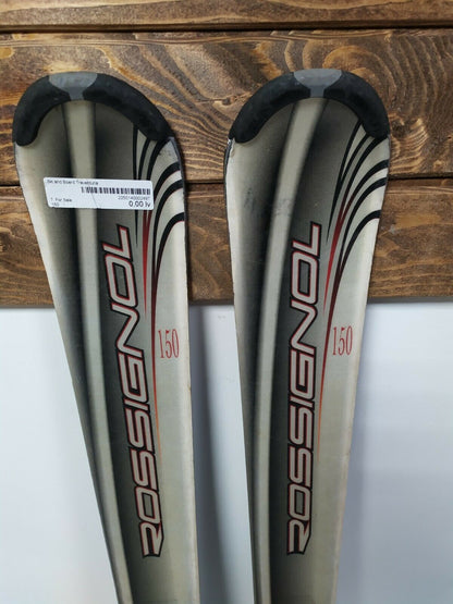 Rossignol Edge 150 cm Ski + Rossignol Axium 10 Bindings Outdoor Sport Winter CBS