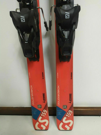 Atomic Redster GS 159 Ski + NEUE Salomon 10 Bindungen Snow FIS