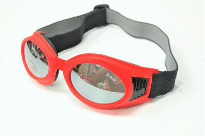 Lunettes de soleil style aviateur pour moto Rebell, NEUVES ! FABRIQUÉES EN ITALIE ! UV 100 %