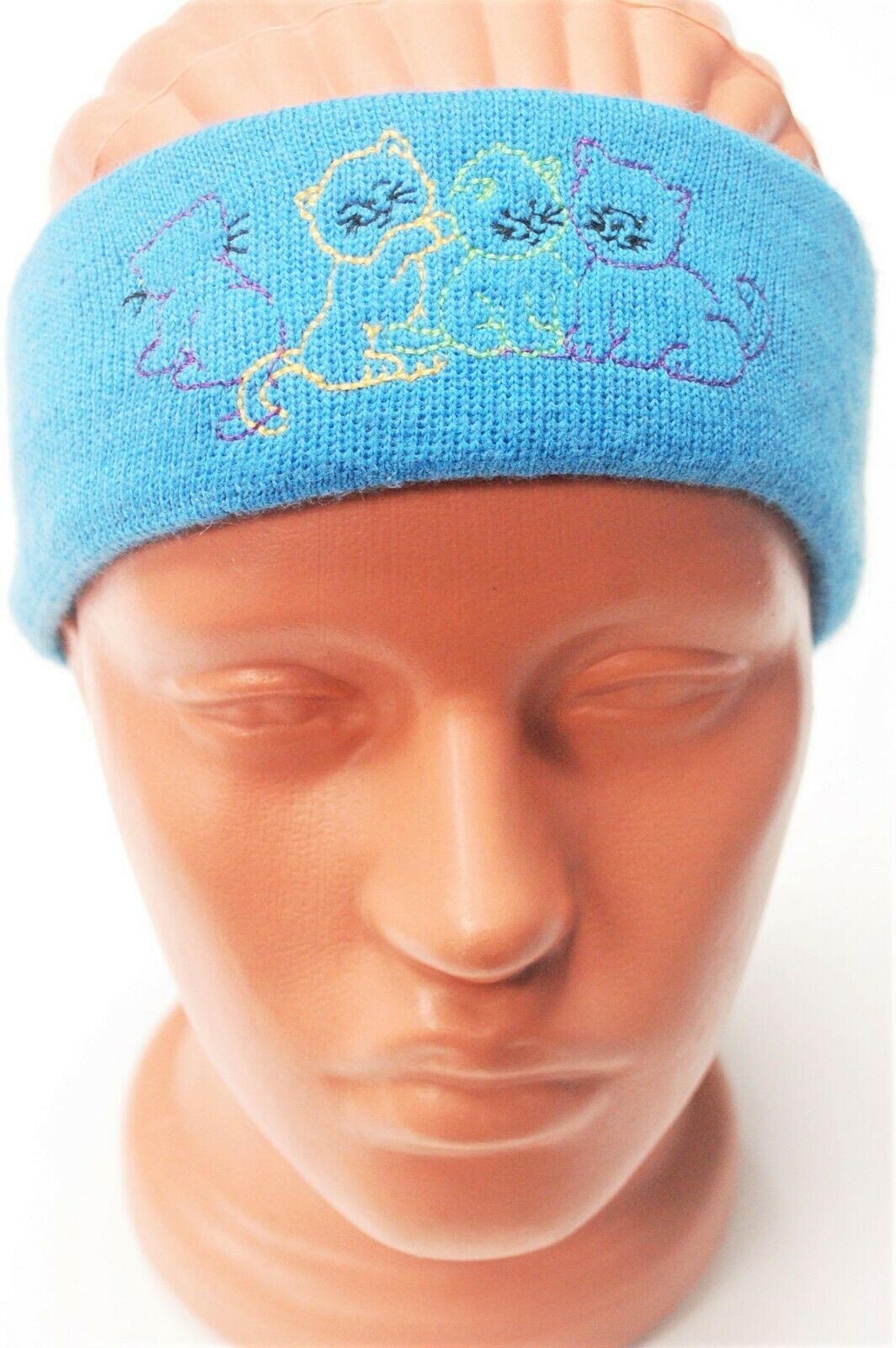 SPLUGA TRICOT Kinder-Stirnband, einzigartig, warm, Winter, Skisport, Vintage, HERGESTELLT IN ITALIEN