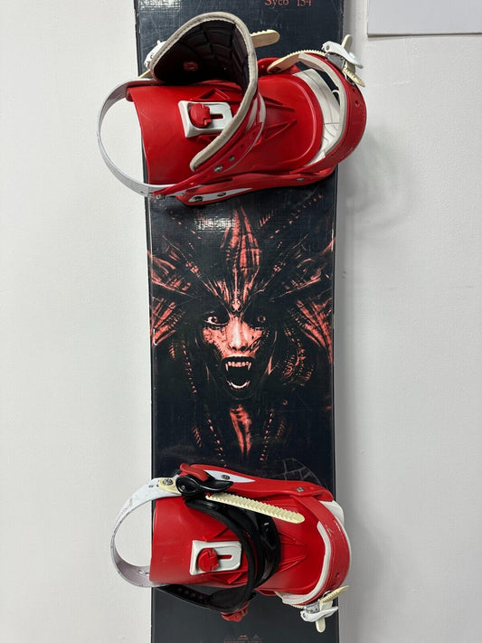 Matrix Syco 154 cm Snowboard + Rossignol M  Bindings Winter Snow Adventure Fun