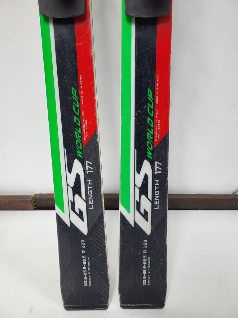 Nordica Dobermann GS World Cup 177 cm Ski + Marker 12 Bindings 