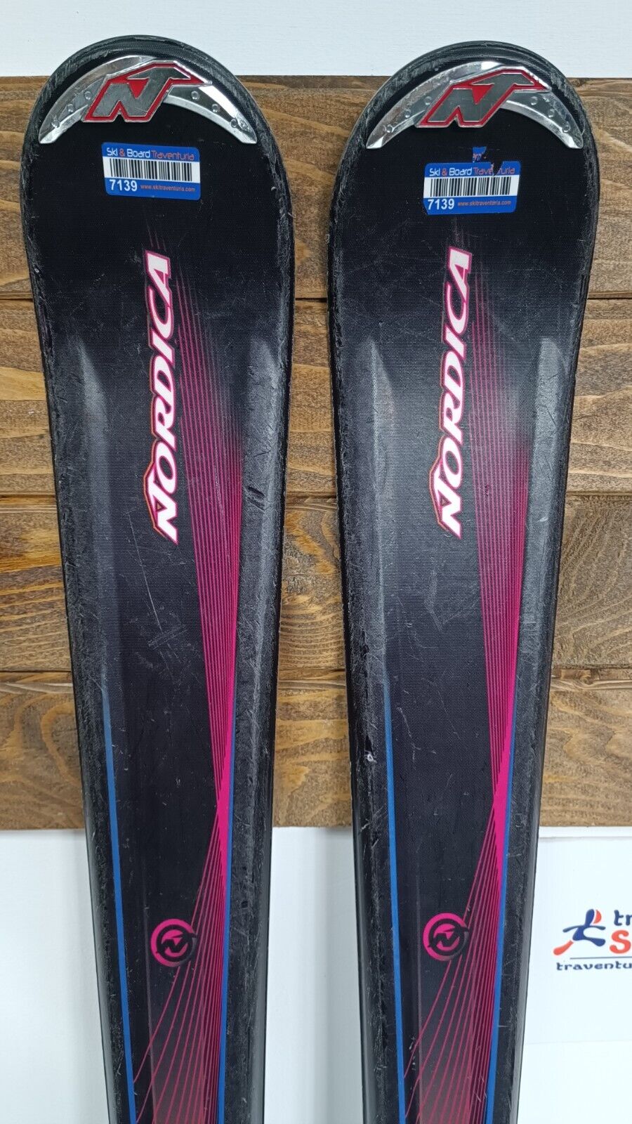 Nordica Fate 170 cm Ski + Nordica N Pro 12 Bindungen Winter Schneesport Outdoor