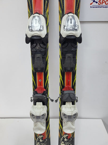 Ski Völkl Racetiger GS JR 120 cm + fixations Marker 4.5 Sports d’hiver Neige Plaisir