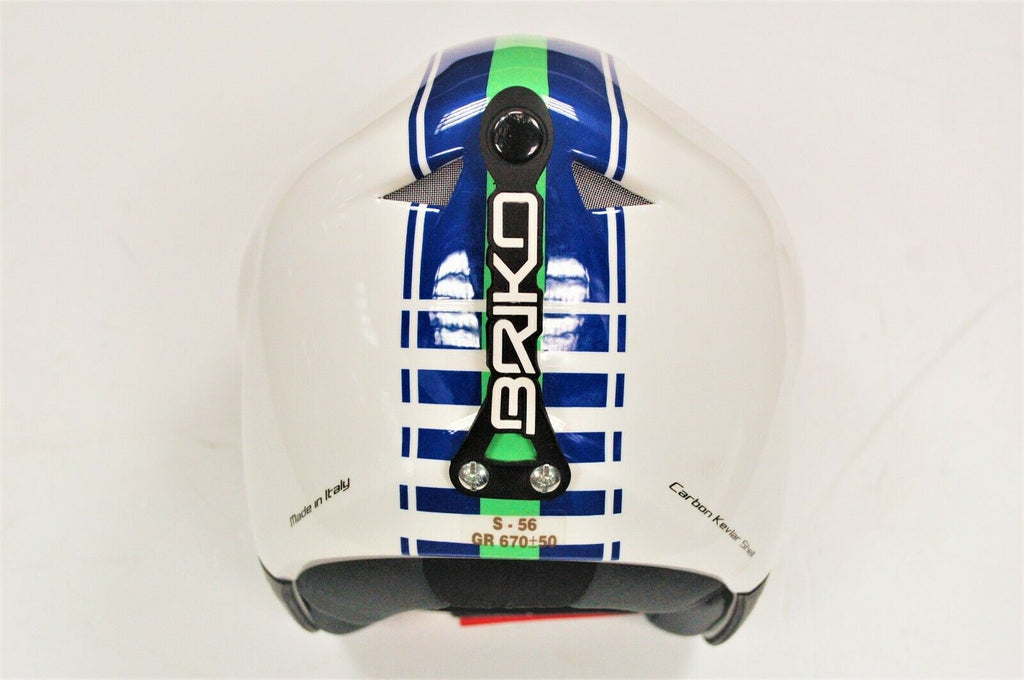 class b snowboard helmet Briko JR Rookie Ski Snowboard Winter Sports Helmet Blue / 58