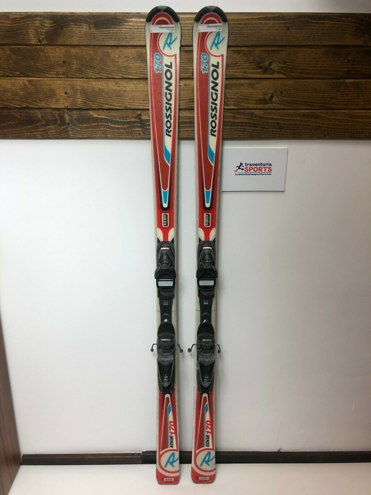 Sci Rossignol Edge 170 cm + attacchi Rossignol 9.5 Winter Fun Snow Outdoor CBS