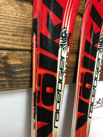 Völkl Racetiger GS R JR 130 cm Ski + Marker 4.5 Bindings Winter Sport Snow Fun