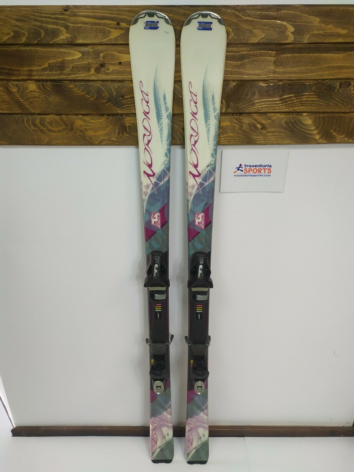 Nordica Elexa 168 cm Ski + Elan ESP10 Bindings Winter Sport