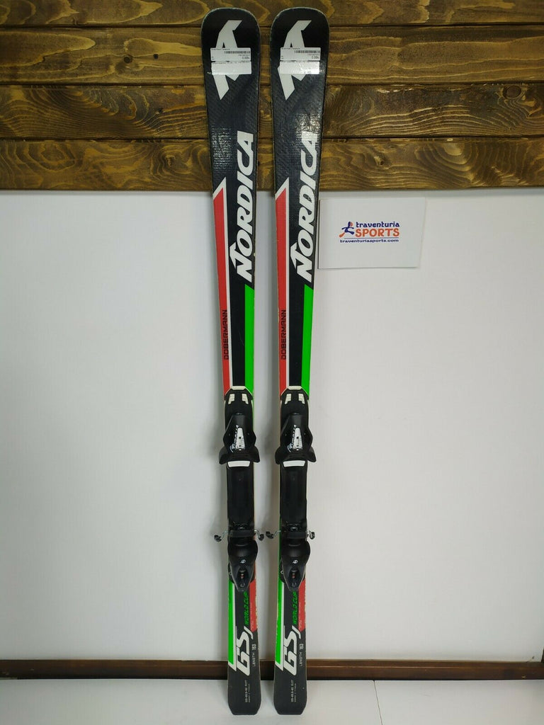 Nordica Dobermann GS J WC 163 cm Ski + BRAND NEW Tyrolia SX10 Bindings BSL