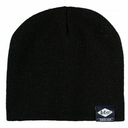 Bonnet tricoté Lee Cooper Basic pour junior, chaud et pratique, pour ski et snowboard