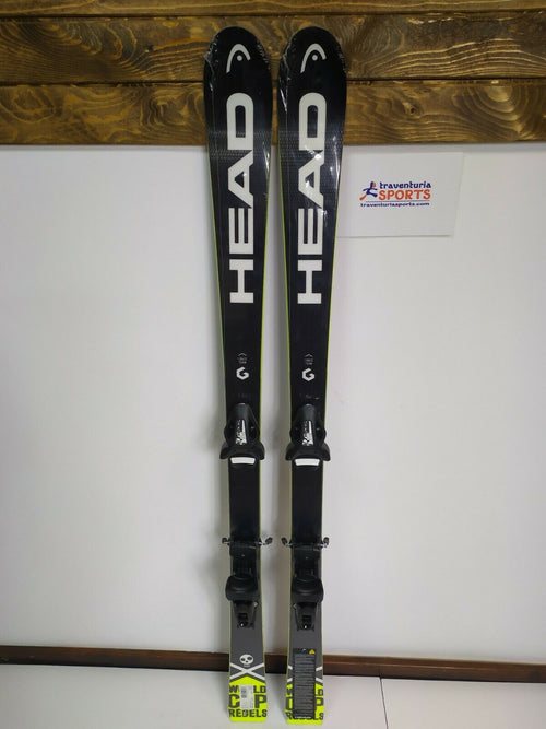 BRAND NEW HEAD World Cup I.Race Team 150 cm Skis + New Tyrolia