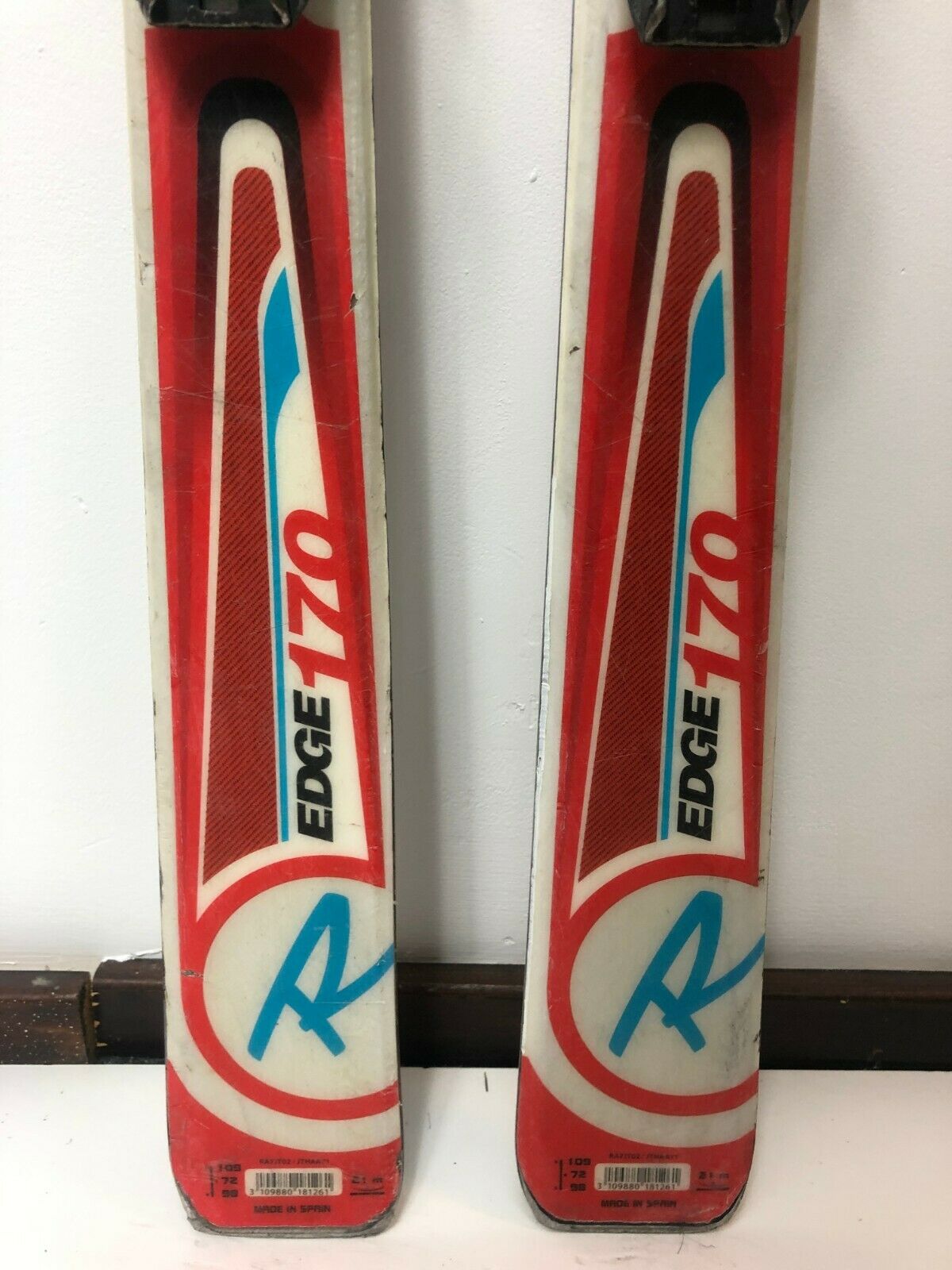 Sci Rossignol Edge 170 cm + attacchi Rossignol 9.5 Winter Fun Snow Outdoor CBS