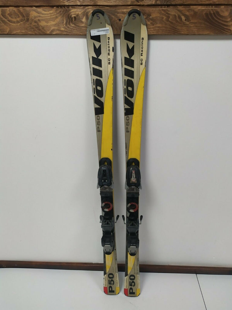 Völkl  P50 SC Racing 142 cm Ski + Marker M 5.2 Bindings Winter Sport Fun Snow CBS