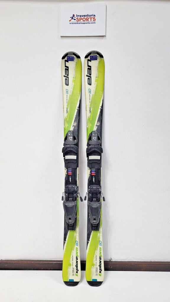Elan Explore Pro 110 cm Ski + Elan ESP 4.5 Bindings Winter Sports Outdoor Snow