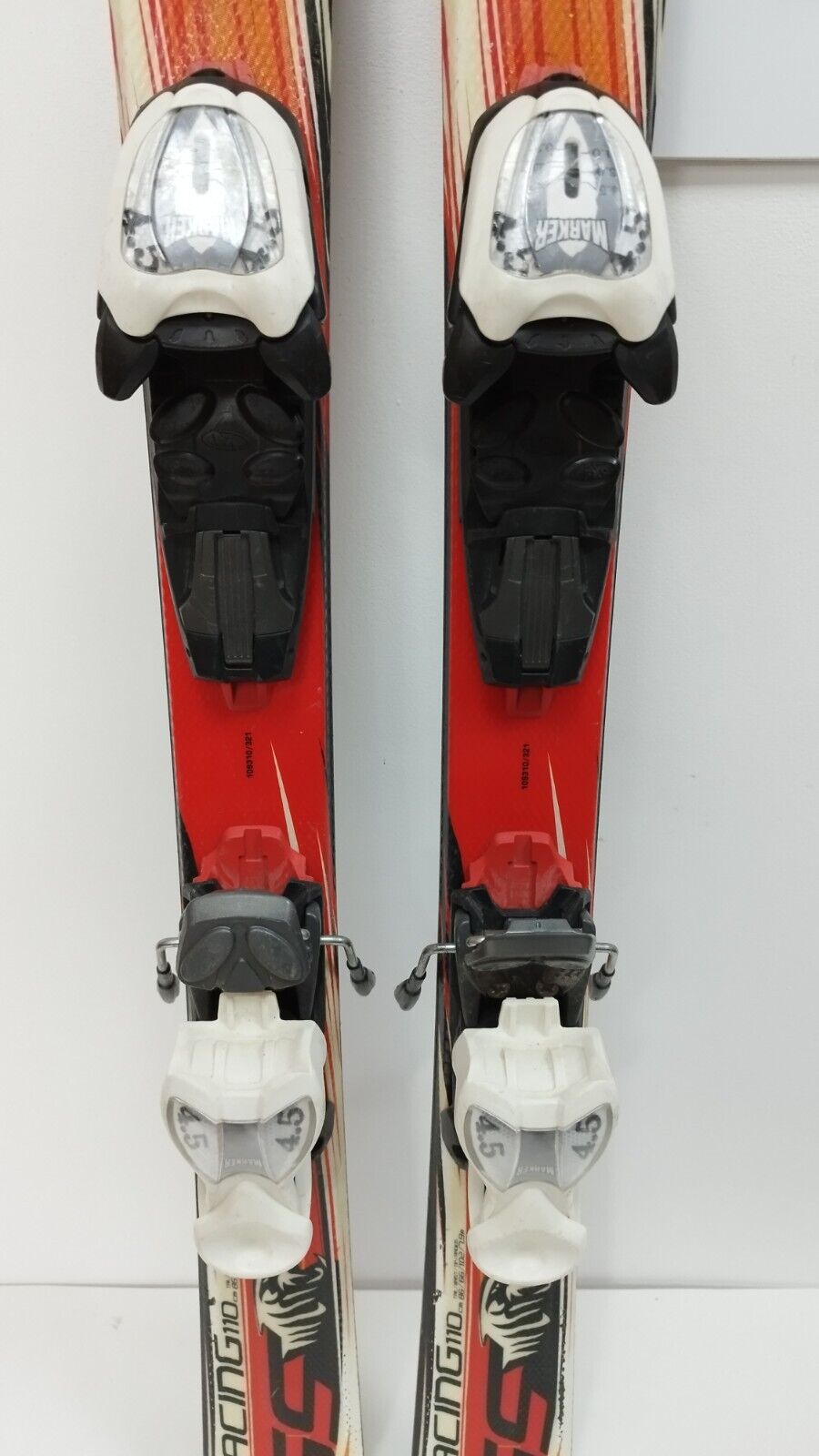 Völkl Racetiger GS JR 110 cm Ski + Marker 4.5 Bindings Winter Sport Snow Fun