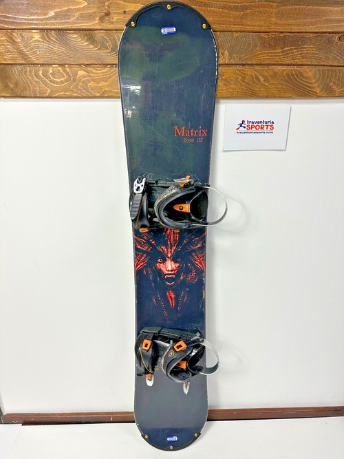 Matrix Syco 157 cm Snowboard + HEAD Rental L Bindings Winter Snow