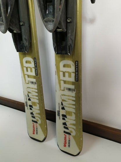 Ski Volkl Unlimited AC7.4 156 + fixations Rossignol 9.5 Hiver Plaisir Extérieur CBS