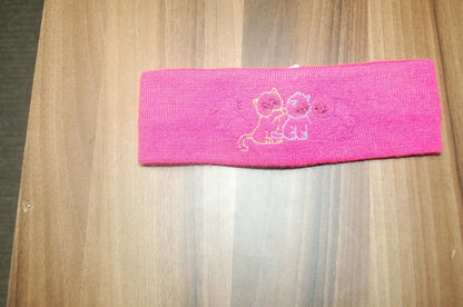 Fascia per capelli SPLUGA TRICOT da bambina, unica, calda, invernale, da sci, sportiva, vintage, MADE IN ITALY