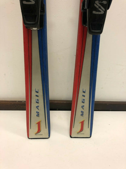 K2 Magic 150 cm Ski + Salomon 4.5 Bindungen Winter Schnee Outdoor Spaß Sport