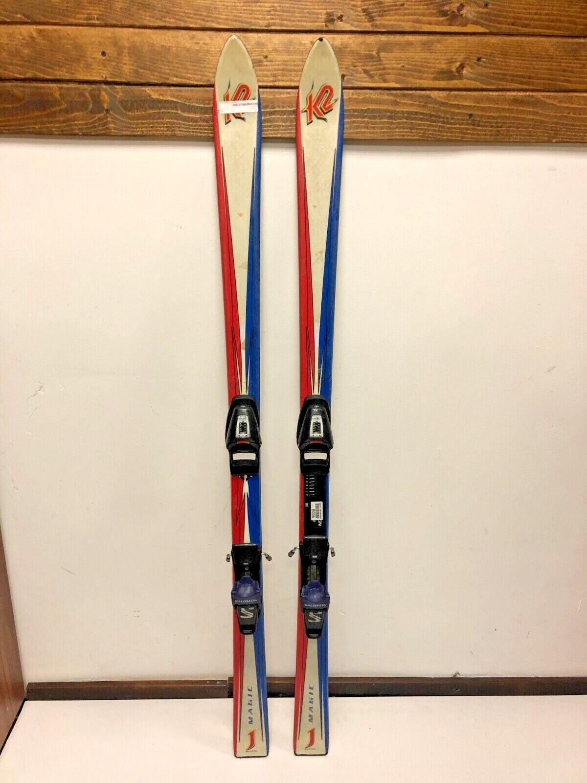 K2 Magic J 150 cm Ski + Salomon 4.5 Bindings Winter Sport Snow