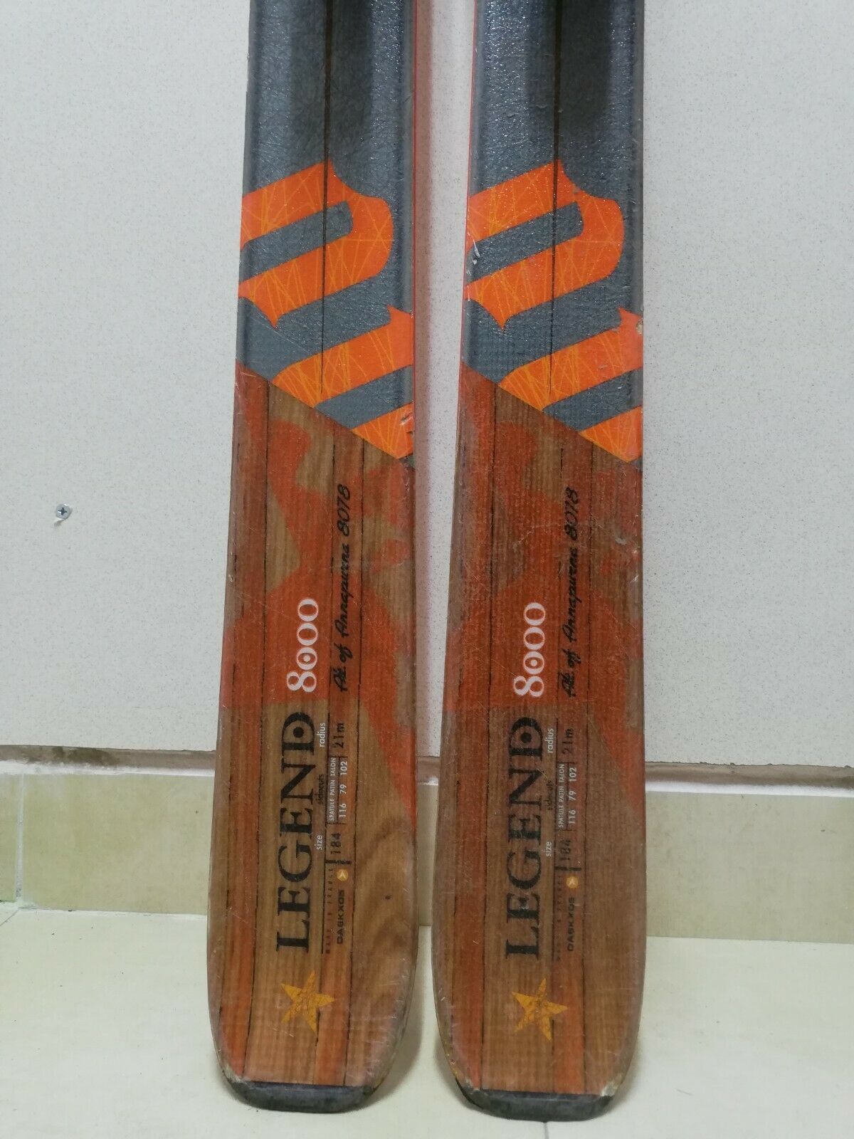 Dynastar Legend 8000 184 cm Ski + Pivot 12 Bindungen Winter Schneesport Outdoor