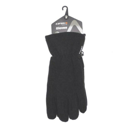 Icepeak Sylvester Black Warm Fleece Ski Snowboard Winter Sports Gloves