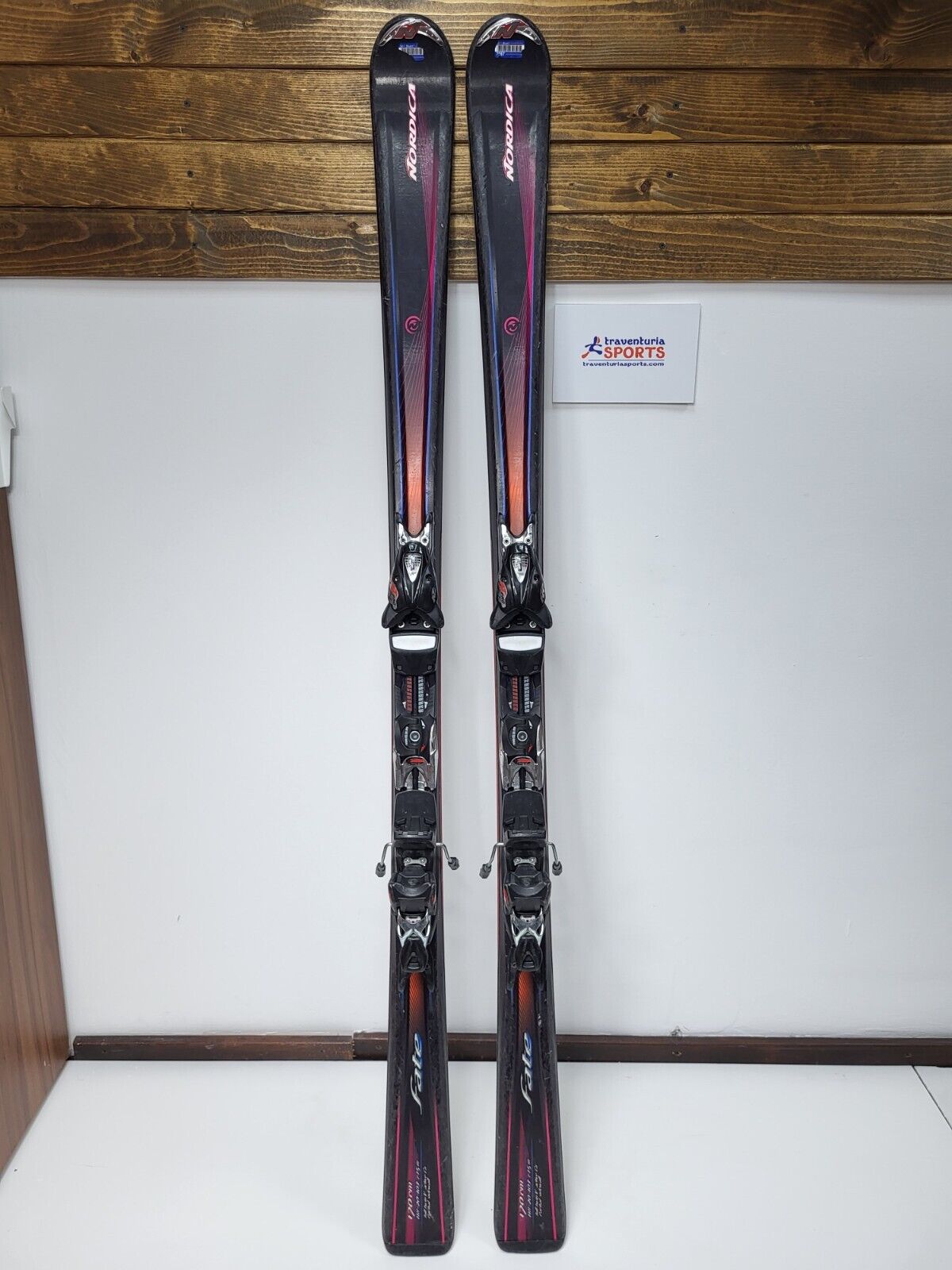 Nordica Fate 170 cm Ski + Nordica N Pro 12 Bindungen Winter Schneesport Outdoor