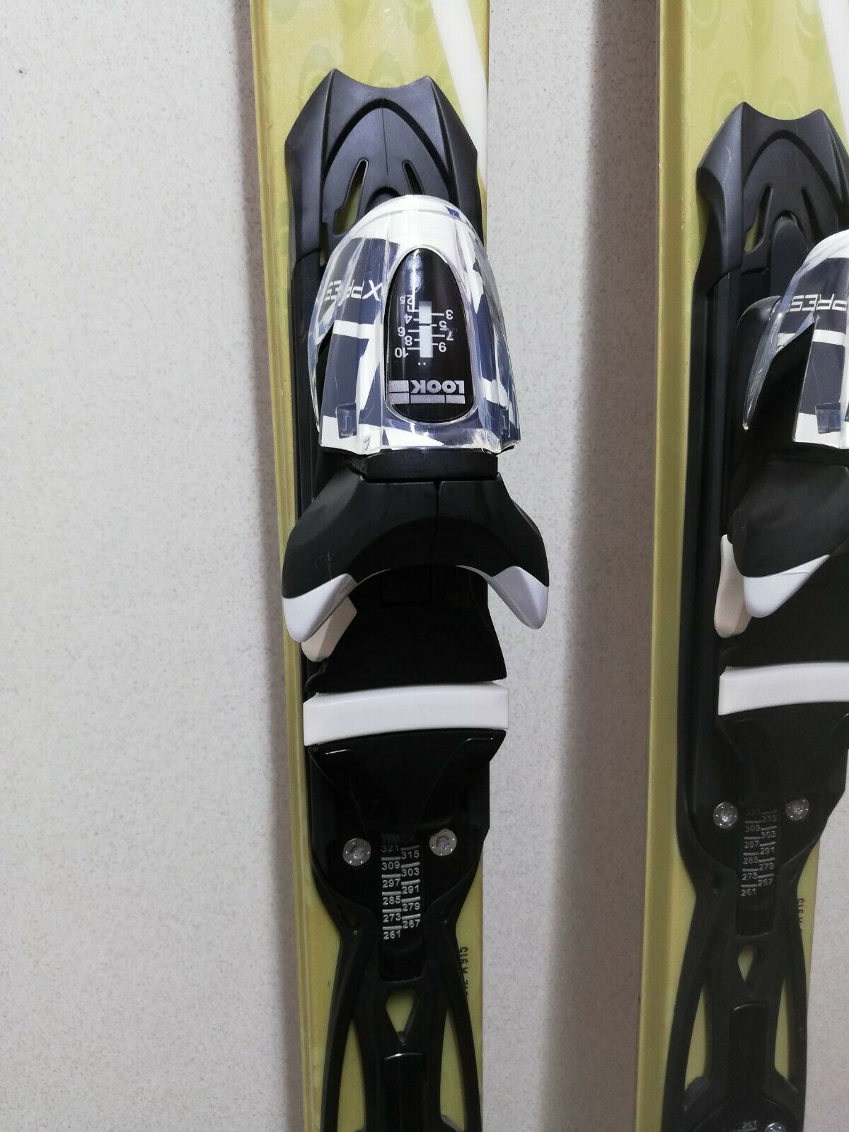 Salomon Rush N6 164 cm Ski + BRAND NEW LOOK Express 10 Bindings Winter Fun Snow