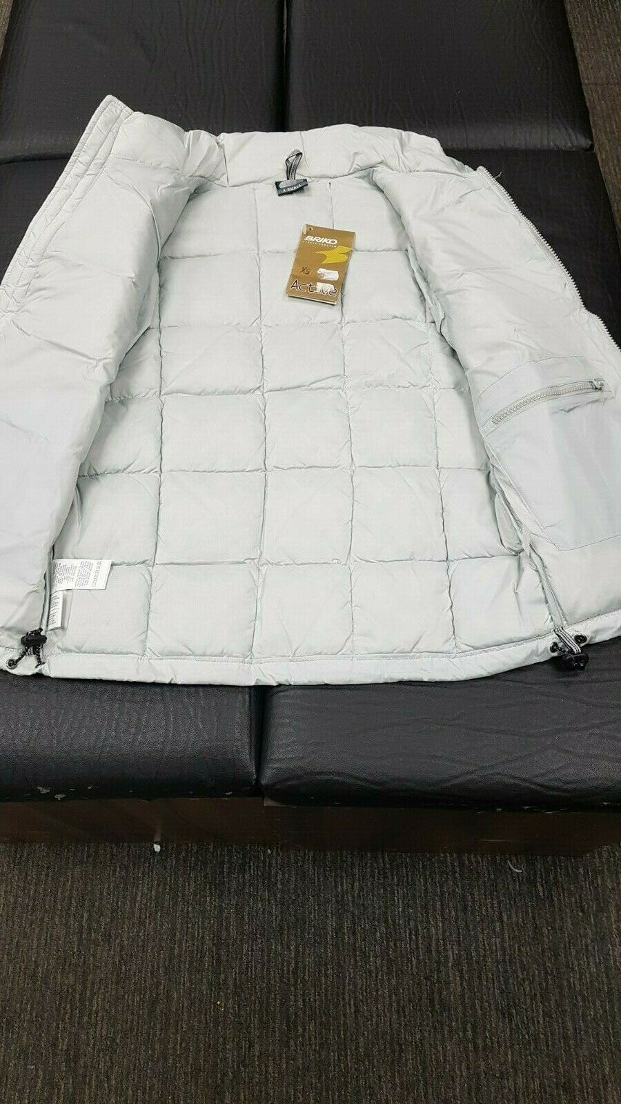 Briko Ärmellose, sportliche Outdoor-Winterjacke, warm, Größe XS, NEU