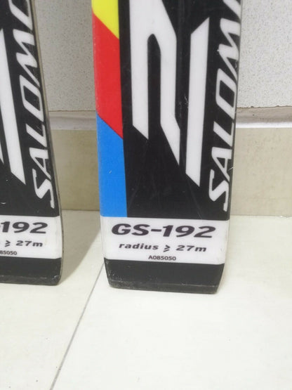 Salomon Equipe 2V Race 192 cm Ski CBS Winter Downhill Adventure No Bindings