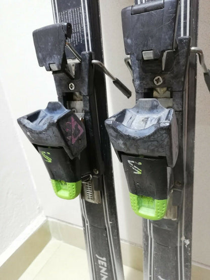 Fischer Galzig 163 cm Ski + Salomon S 9.5 Bindings Winter Sports Downhill CBS