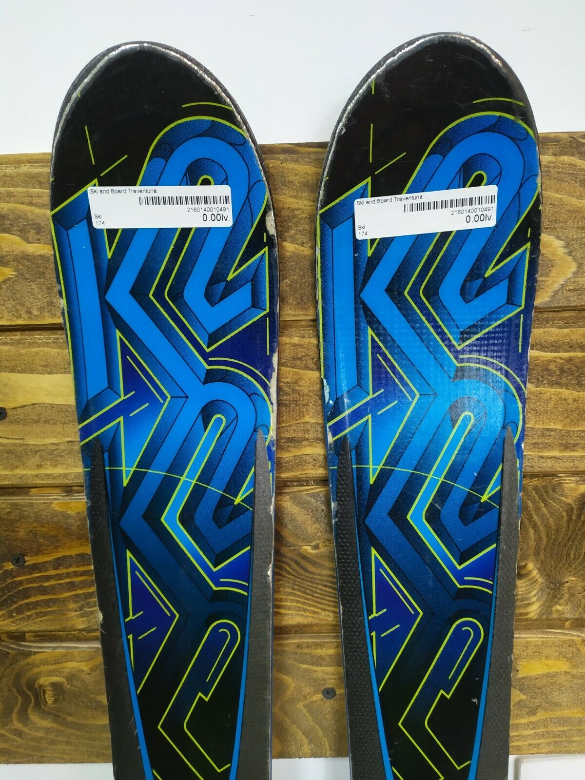 K2 Ricoche 174 cm Ski + Marker 12 Bindungen Wintersport Schnee Outdoor Spaß