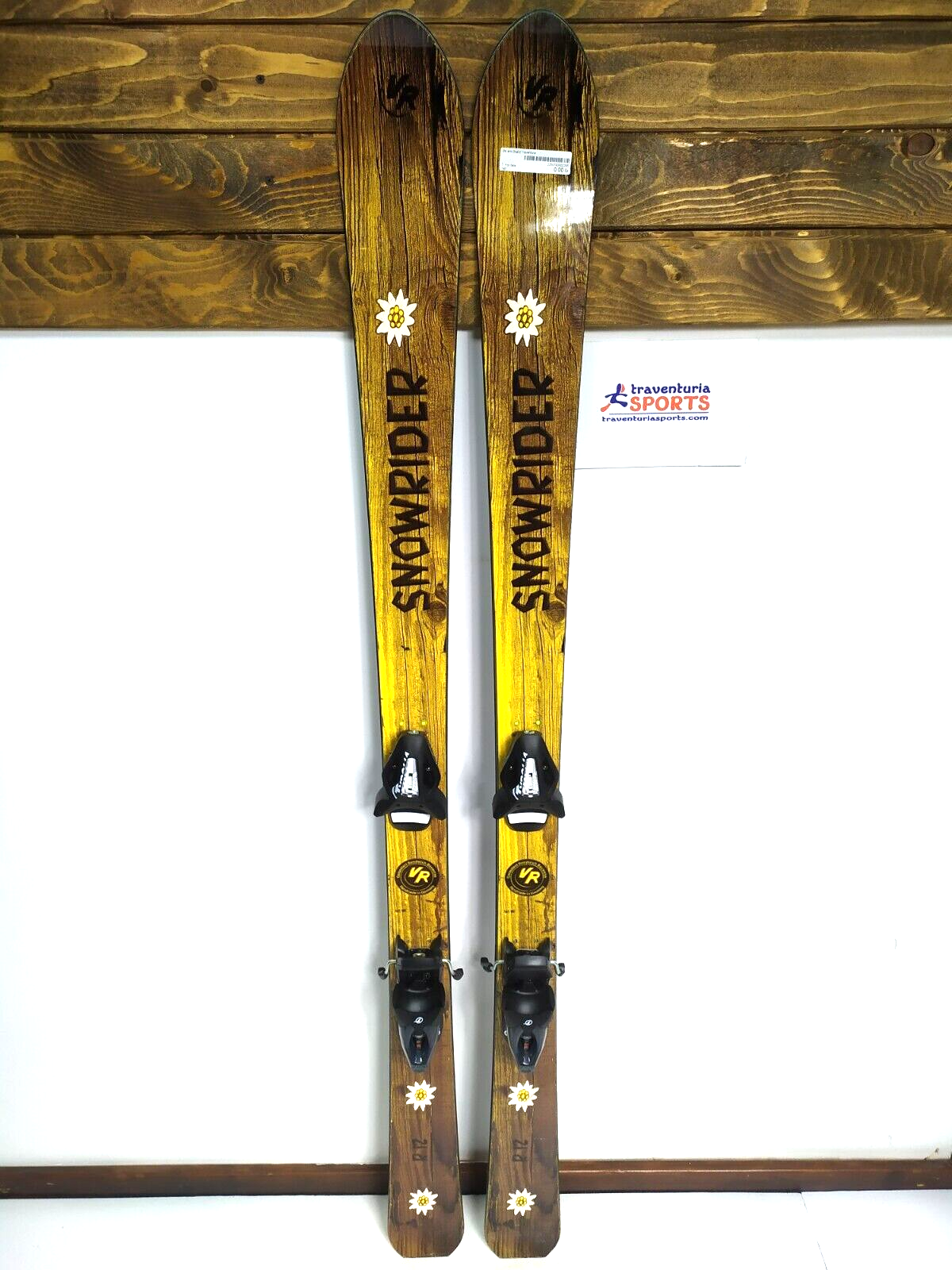 Snowrider Speedrocker VR 160 cm Ski + NEW Tyrolia SX 10 Bindings Handmade Speed