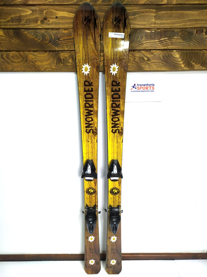 Snowrider Speedrocker VR 160 cm Ski + NEW Tyrolia SX 10 Bindings Handmade Speed