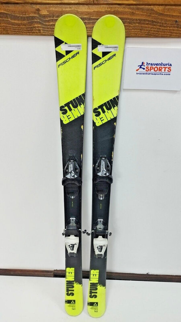 Fischer Stunner 141 cm Ski + Fisher 7.5 Bindings Winter Sports Fun Adventure