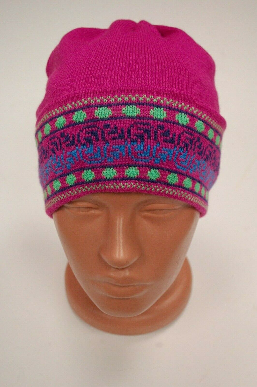 Bonnet de ski d’hiver Spluga Tricot original, en tricot, plein air, confortable, rare, NEUF !