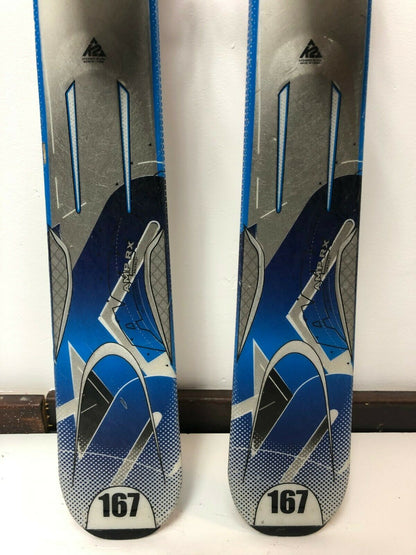 K2 RX AMP 167 cm Ski + Marker 10 Bindungen Wintersport Schnee Outdoor Spaß