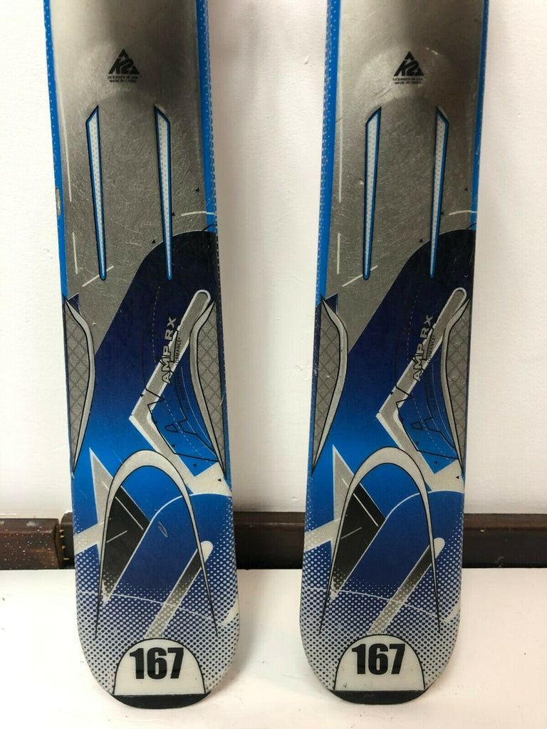 K2 RX AMP 167 cm Ski + Marker 10 Bindings Winter Sport Snow Outdoor Fu – Traventuria Sports